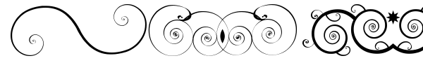Ornametss TFB font preview